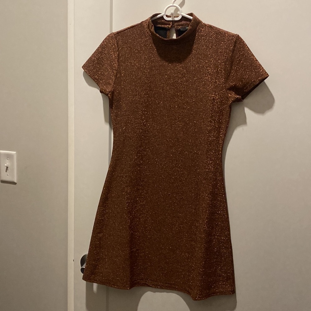 Sparkly mini dress